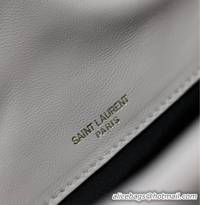 Good Product Saint Laurent Jamie 4.3 Mini Bag in Soft Lambskin 766754 White 2025