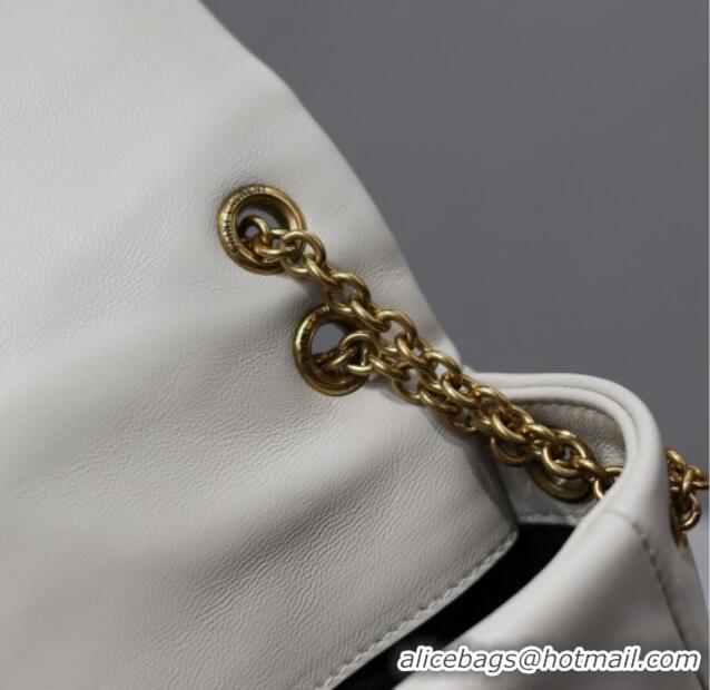 Good Product Saint Laurent Jamie 4.3 Mini Bag in Soft Lambskin 766754 White 2025