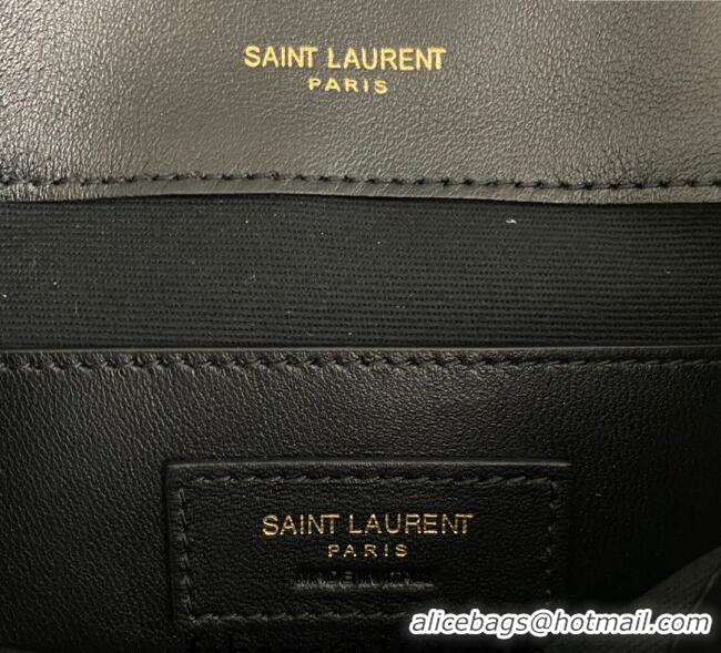 Good Looking Saint Laurent Jamie 4.3 Mini Bag in Soft Lambskin 766754 Black 2025