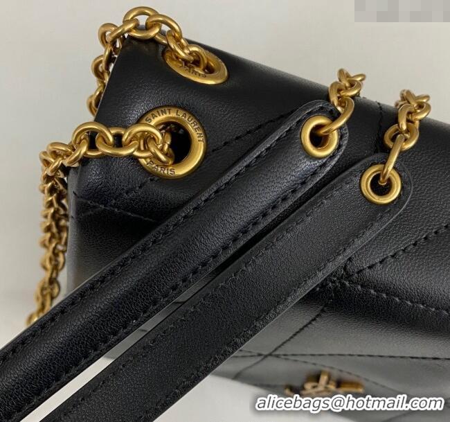 Good Looking Saint Laurent Jamie 4.3 Mini Bag in Soft Lambskin 766754 Black 2025