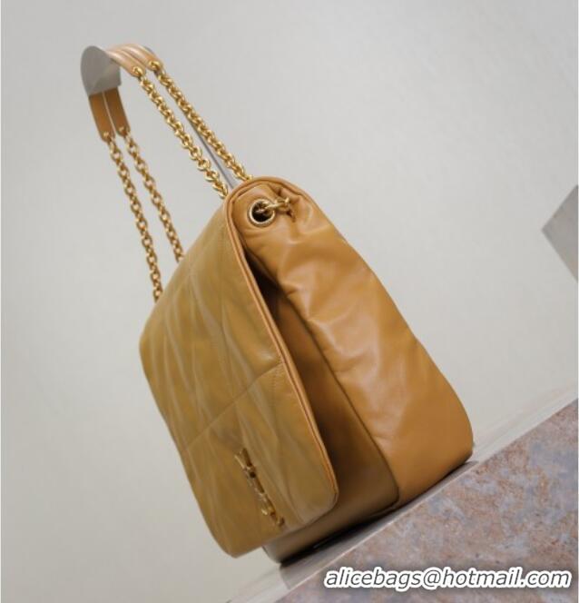 Cheap Design Saint Laurent Jamie 4.3 Large Bag in Soft Lambskin 742431 Clay Yellow 2025