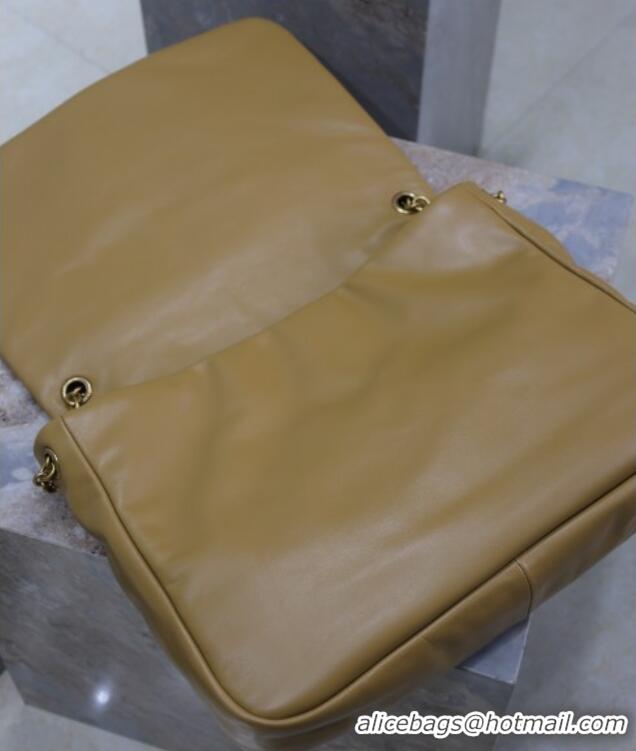 Cheap Design Saint Laurent Jamie 4.3 Large Bag in Soft Lambskin 742431 Clay Yellow 2025