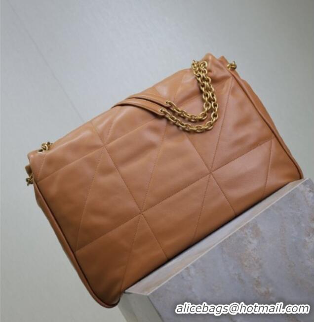 Luxury Discount Saint Laurent Jamie 4.3 Large Bag in Soft Lambskin 742431 Brown Caramel 2025