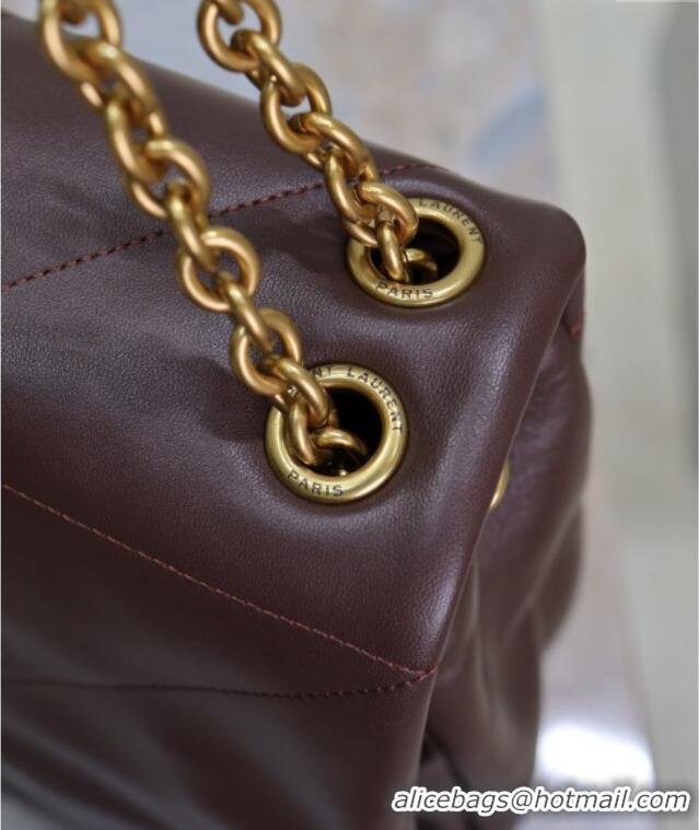 Super Quality Saint Laurent Jamie 4.3 Large Bag in Soft Lambskin 742431 Brown Coffee 2025