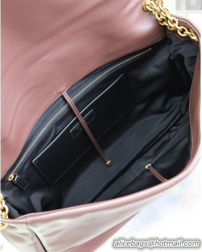 Super Quality Saint Laurent Jamie 4.3 Large Bag in Soft Lambskin 742431 Brown Coffee 2025