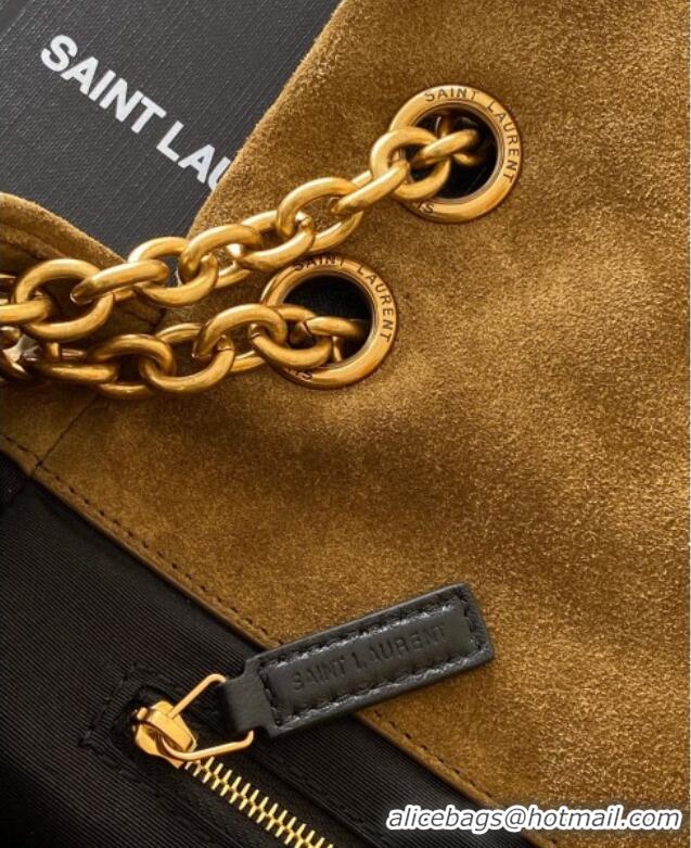 Best Quality Saint Laurent Jamie 4.3 Large Bag in Suede 742431 Brown 2025