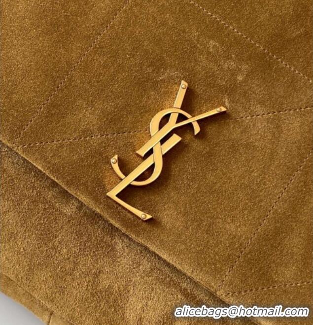 Best Quality Saint Laurent Jamie 4.3 Large Bag in Suede 742431 Brown 2025