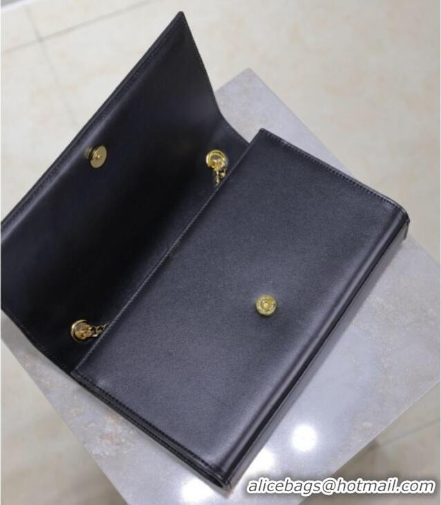 Trendy Design Saint Laurent Kate Medium Chain Bag in Smooth Leather 364021 Black/Gold 2025