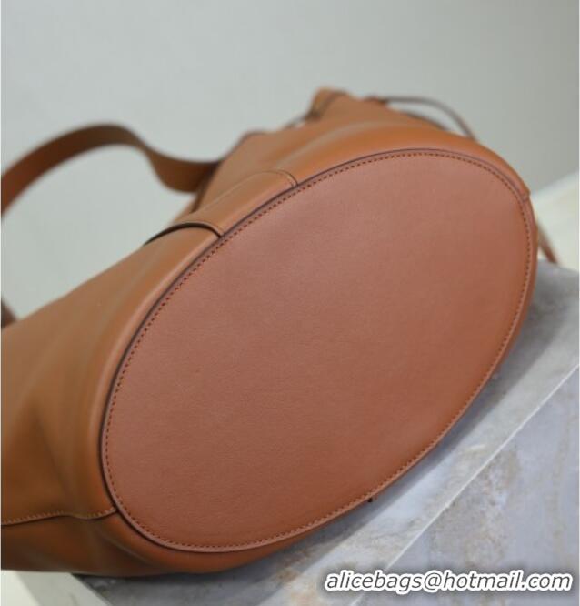 Traditional Specials Saint Laurent Y Large Hobo Bag in Leather 833160 Brown 2025