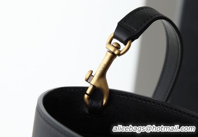 Inexpensive Saint Laurent Y Small Bucket Bag in Leather 808224 Black 2025
