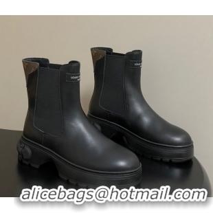 Best Price Louis Vuitton LV Squad Chelsea Ankle Boots 5cm in Calf Leather Black 1AICWP 1219071