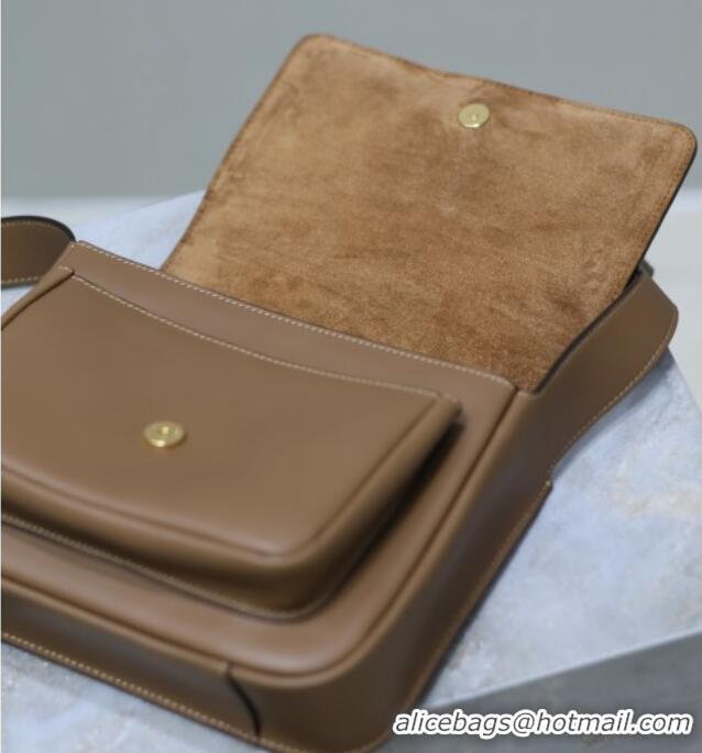 Inexpensive Saint Laurent Niki Satchel Bag in Leather 718556 Brown 2025