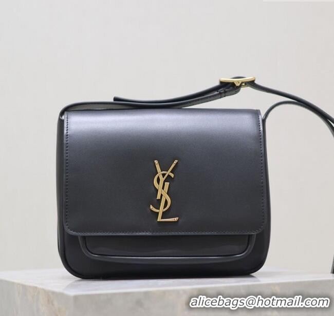 Promotional Saint Laurent Niki Satchel Bag in Leather 718556 Black/Gold 2025