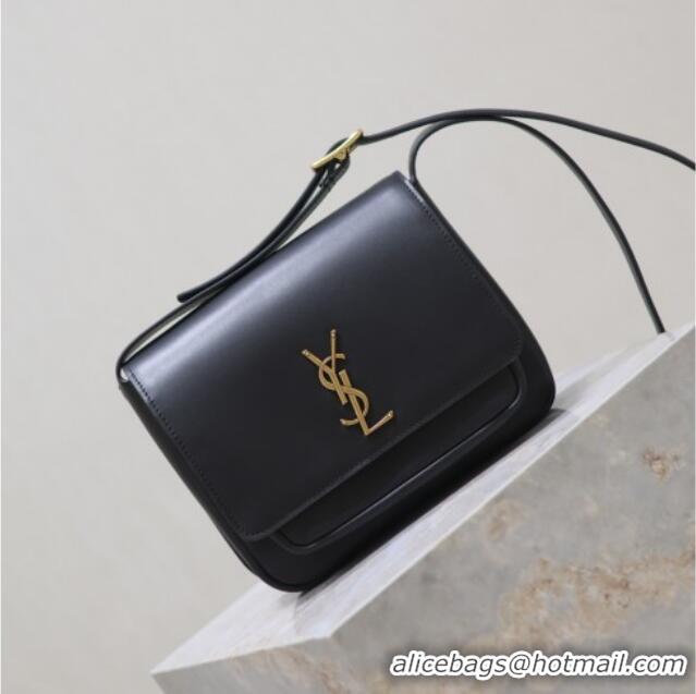 Promotional Saint Laurent Niki Satchel Bag in Leather 718556 Black/Gold 2025