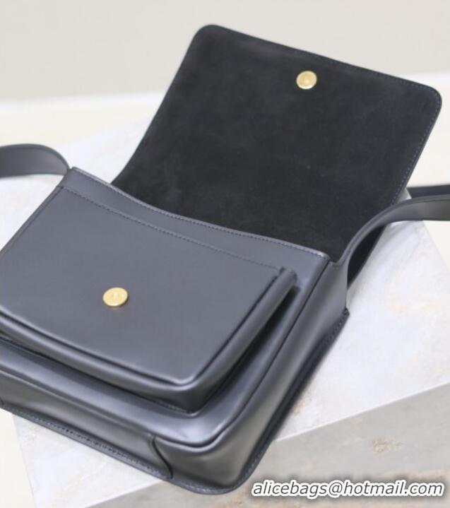 Promotional Saint Laurent Niki Satchel Bag in Leather 718556 Black/Gold 2025