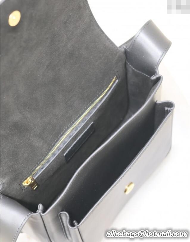 Promotional Saint Laurent Niki Satchel Bag in Leather 718556 Black/Gold 2025