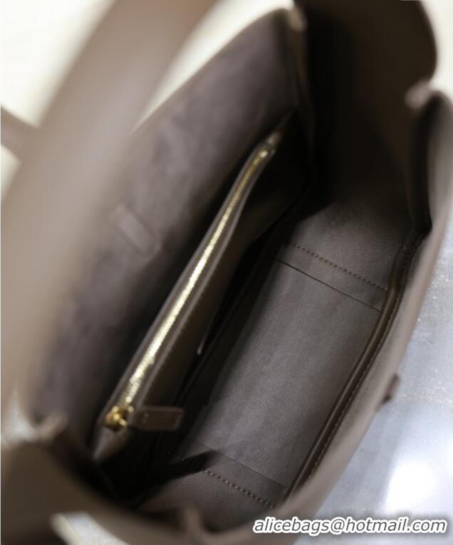 Best Quality Saint Laurent LE 5 A 7 Supple Small Hobo Bag in Grained Leather 713938 Pecan Brown 2025