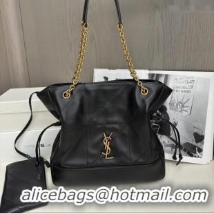 Grade Design Saint Laurent Jamie Shopping Small Bag in Lambskin 833948 Black 2025 Top Quality