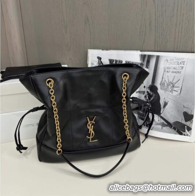 Grade Design Saint Laurent Jamie Shopping Small Bag in Lambskin 833948 Black 2025 Top Quality