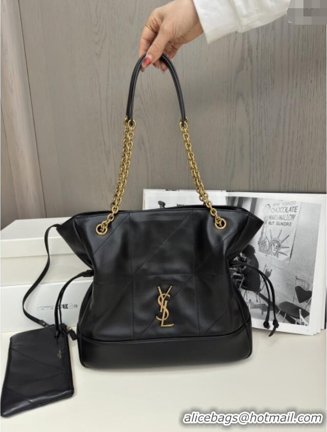 Grade Design Saint Laurent Jamie Shopping Small Bag in Lambskin 833948 Black 2025 Top Quality