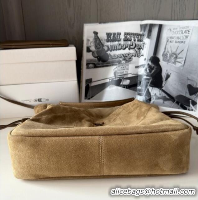 Well Crafted Saint Laurent Jamie Shopping Small Bag in Suede 833948 Brown 2025 Top Quality