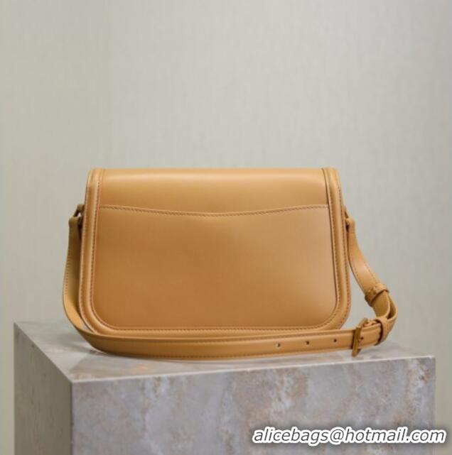 Top Quality Saint Laurent Solferino Medium Bag in Box Leather 8323300 Light Hazelnut 2025