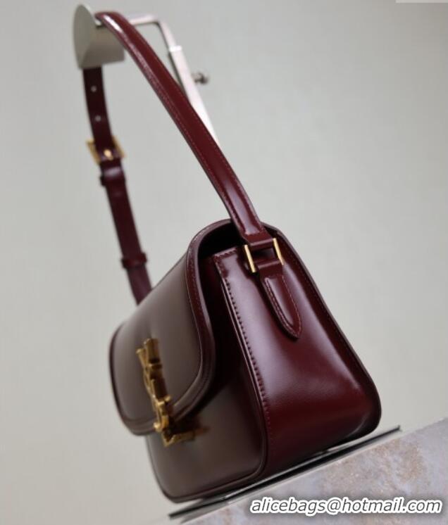 Discount Saint Laurent Solferino Medium Bag in Box Leather 8323300 Rouge Cabernet 2025