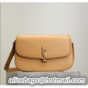 Buy Discount Saint Laurent Solferino Large Bag in Box Leather 832332 Light Hazelnut 2025