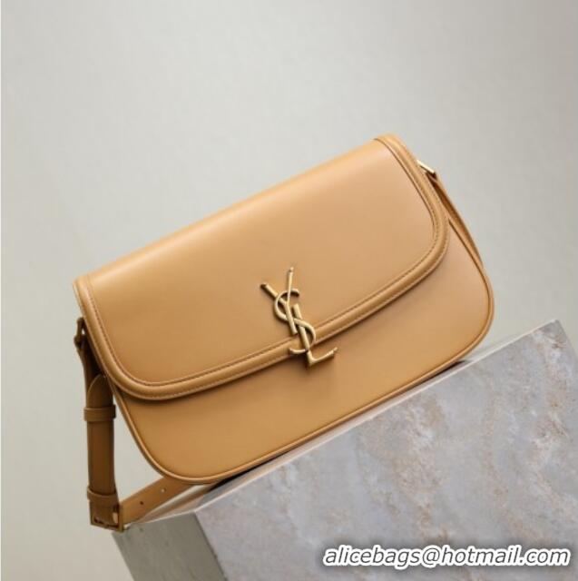 Buy Discount Saint Laurent Solferino Large Bag in Box Leather 832332 Light Hazelnut 2025