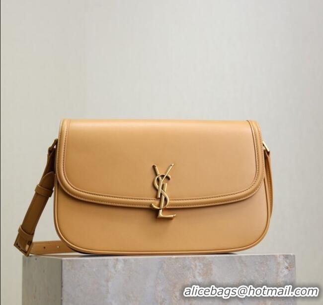 Buy Discount Saint Laurent Solferino Large Bag in Box Leather 832332 Light Hazelnut 2025