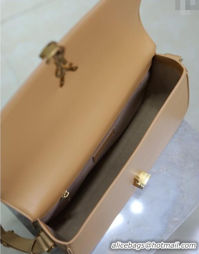 Buy Discount Saint Laurent Solferino Large Bag in Box Leather 832332 Light Hazelnut 2025