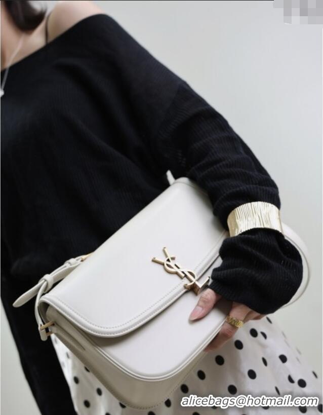 Buy Cheap Saint Laurent Solferino Large Bag in Box Leather 832332 White 2025