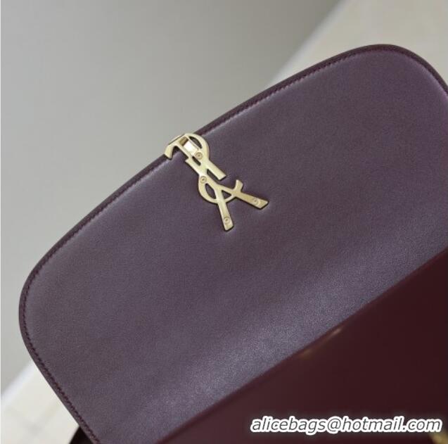 Shop Discount Saint Laurent Solferino Large Bag in Box Leather 832332 Rouge Cabernet 2025