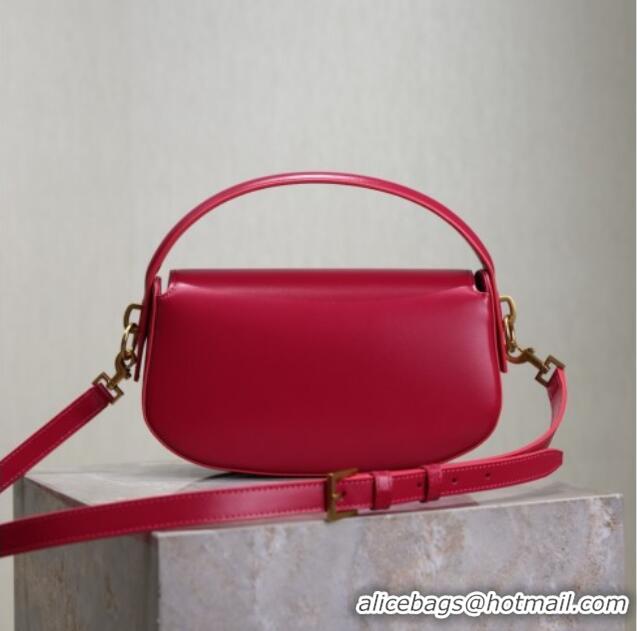 Grade Design Saint Laurent Voltaire Bag in Box Leather 7876710 Fuchsia 2025