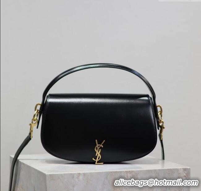 Unique Grade Saint Laurent Voltaire Bag in Box Leather 7876710 Black 2025