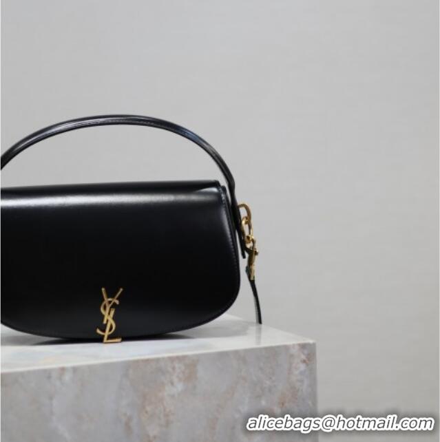 Unique Grade Saint Laurent Voltaire Bag in Box Leather 7876710 Black 2025