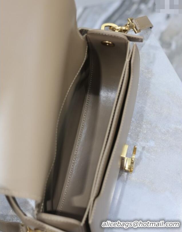 Best Price Saint Laurent Voltaire Bag in Box Leather 7876710 Dark Toffee 2025