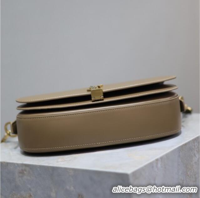 Best Price Saint Laurent Voltaire Bag in Box Leather 7876710 Dark Toffee 2025