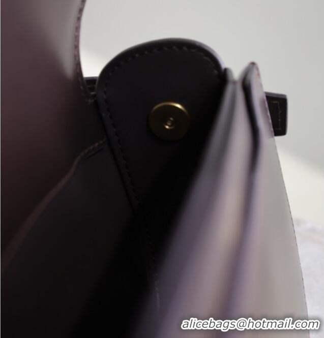 Super Quality Saint Laurent Voltaire Bag in Box Leather 7876710 Coffee 2025