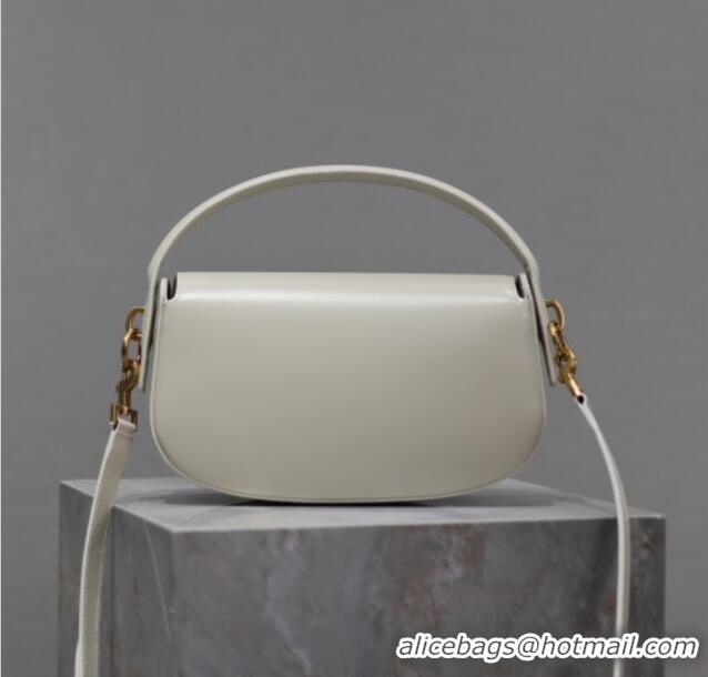 Luxury Cheap Saint Laurent Voltaire Bag in Box Leather 7876710 White 2025