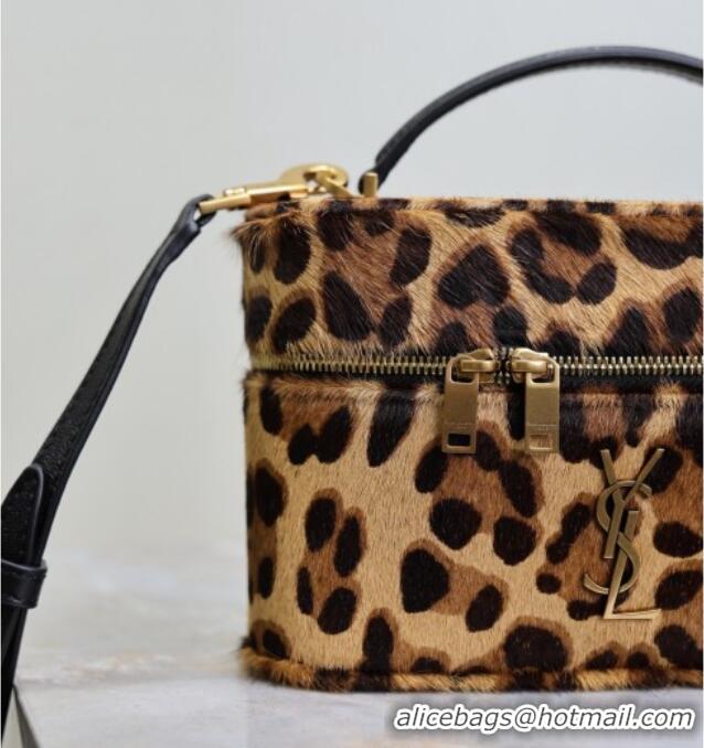 Super Quality Saint Laurent Gaby Vanity Bag in in Leopard Print Pony Hair 766731 2025