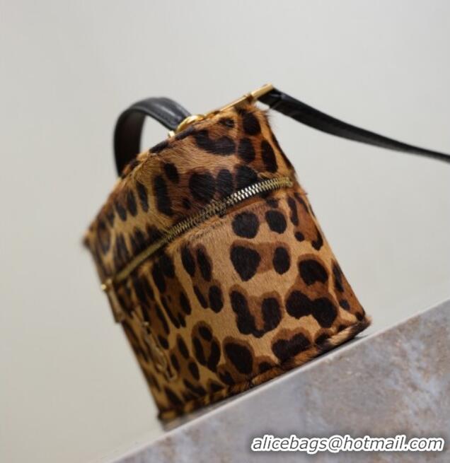 Super Quality Saint Laurent Gaby Vanity Bag in in Leopard Print Pony Hair 766731 2025