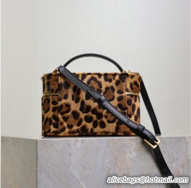 Super Quality Saint Laurent Gaby Vanity Bag in in Leopard Print Pony Hair 766731 2025