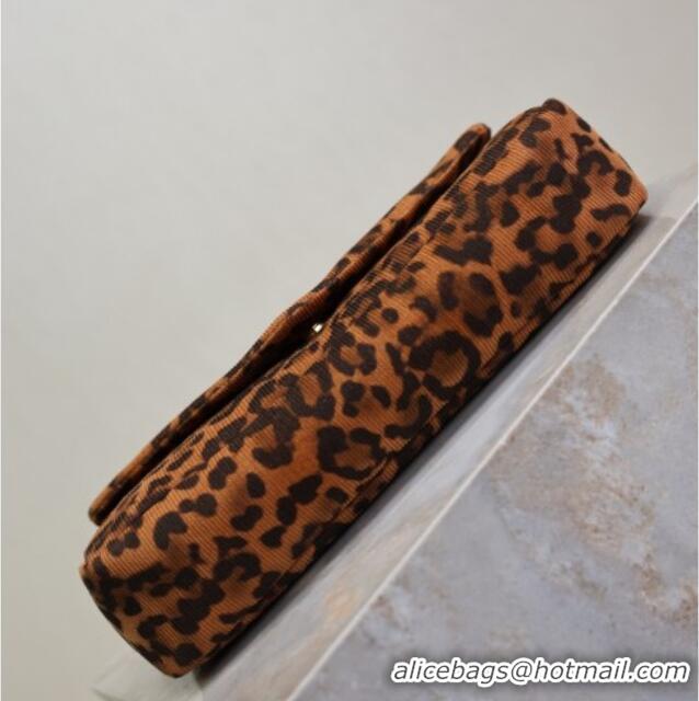 Most Popular Saint Laurent Calypso Small Bag in Leopard Print Canvas 734153 Brown 2025