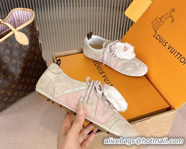 Buy Luxury Louis Vuitton LV Sneakerina Sneakers with Charm TAUPE Beige 1AIVF7 1219103