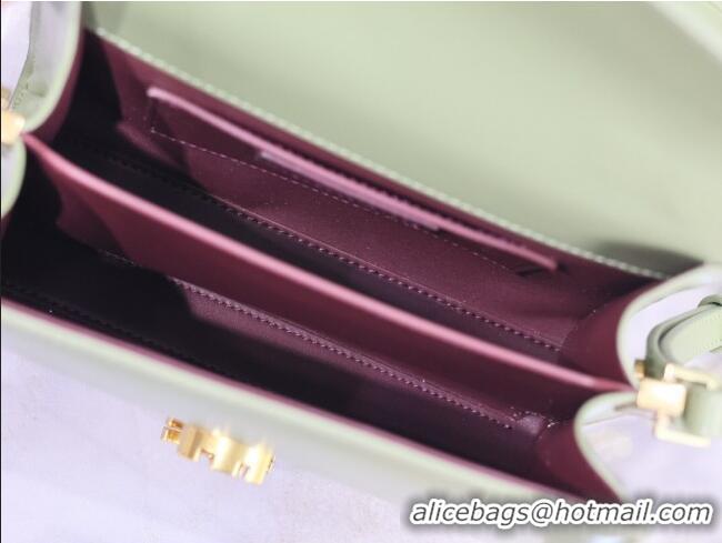 Promotional Saint Laurent Cassandre Mini Bag in Box Leather 602716 Avocado Green 2025