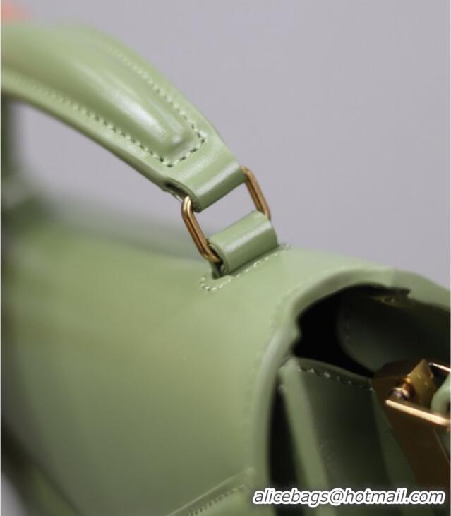 Promotional Saint Laurent Cassandre Mini Bag in Box Leather 602716 Avocado Green 2025