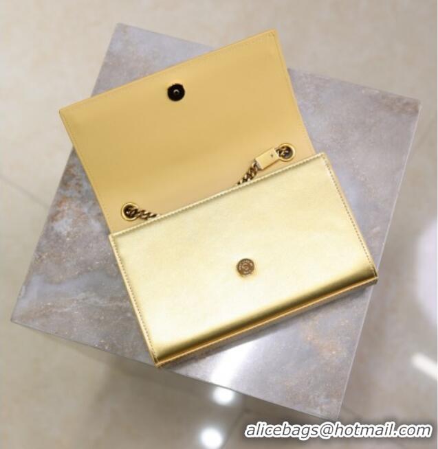 Grade Design Saint Laurent Kate Small Chain Bag in Grained Leather 469390 Gold 2025