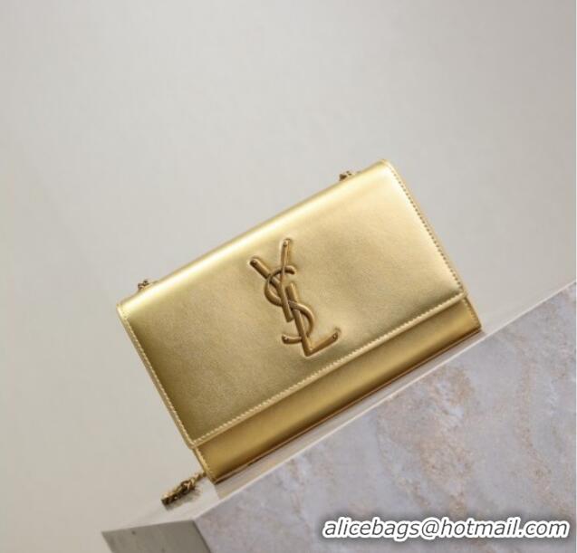 Grade Design Saint Laurent Kate Small Chain Bag in Grained Leather 469390 Gold 2025