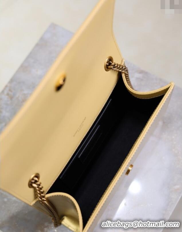 Grade Design Saint Laurent Kate Small Chain Bag in Grained Leather 469390 Gold 2025